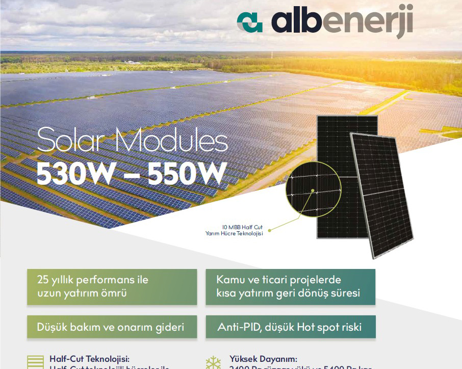 PERC GÜNEŞ PANELİ - DATASHEET